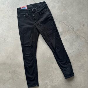 Acne Black Skinny Jeans